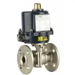 ANSI 300 Stainless Steel Flanged Electric Fire Safe Ball Valve