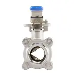 V Port Stainless Steel Threaded Ball Valve